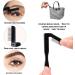 Stainless Steel Folding Eyelash Comb & Eyebrow Grooming Brush - Portable Makeup Tool for Women & Girls - Buy Online on SooperMarket.com