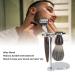 Men's Vintage Shaving Set | Practical Alloy Stand & Imitation Animal Hair Brush for Outdoor Use | International Shipping Available - Buy Online on SooperMarket.com