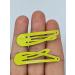 6 PCS Yellow Metal Snap Hair Clips 5CM Long - Hair Grips for Styling - Buy Online on SooperMarket.com