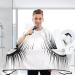 Kigai Cute Eyes Barber Cape - Waterproof Hair Cutting Cape for Men & Women | Professional Hairdressing with Adjustable Snap Closure - Buy Online on SooperMarket.com