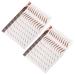 NOLITOY 12 Sheets Eyebrow Stickers Simulation Eyebrows Sticker Eyebrow Tattoos for Eyebrow Grooming