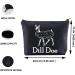 CENWA Funny Dill Pickle Gift Dill Doe Humor Deer Cucumber Cosmetic Bag Humorous Deer Gift Dill Doe - Buy Online on SooperMarket.com