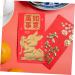 MAGICLULU 72pcs Year of The Rabbit Red Envelope Hong Bao Wedding Birthday Chinese Hongbao 2023 Rabbit Year Red Envelopes Gift Lucky Money Pockets Paper Three-Dimensional Spring Festival Bag - Buy Online on SooperMarket.com