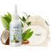 NOMS+ 2 -in -1 ear -cleaner cleaner & ear care for dogs and cats - with jojoba oil & bamboo pads - ear drops for prevention of ear inflammation ear surface ear itching ear mites 75ml earfish & bamboo pads