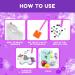 Kawaii Diamond Painting Stickers for Kids - Holographic Gem Art Kits with Diamond Art Stickers - Fun Diamond Painting for Kids - Buy Online on SooperMarket.com