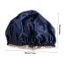 Adjustable Buckle Silk Night Cap Set - 2pcs Tibetan Green Women's Spa & Shower Bonnets - Buy Online on SooperMarket.com