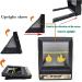 Portable Airsoft Aim Target with Catcher Net - Shooting Training Device, Stand & Paper Target for BB Bullets Recycling - Durable & Portable Black Net Trap - Buy Online on SooperMarket.com