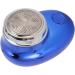 Beard Trimmer for Men Stainless Steel Electric Cordless USB Rechargeable Beard Hair Trimmer Electric Beard Clipper Fine Trimming Portable Beard Trimmer for Travel Use Electroplated Blue - Buy Online on SooperMarket.com