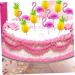 OFFSCH 19pcs Baking Decoration Insert Cake Topper Toppers Para Comida Cake Decor Topper Flamingo Cake Insert Decoration Fruit Cake Cupcake Three-dimensional Paper 3d Decorative Sign - Buy Online on SooperMarket.com