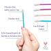 Swisspers Hot Color Cotton Swabs - 100% Cotton Double-Sided 6000 Swabs Total Pack of 12 - Ideal for Beauty & Personal Care - Buy Online on SooperMarket.com