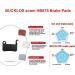 BUCKLOS MTB Hydraulic Disc Brakes Set | Front 800mm Rear 1450mm | Aluminum Alloy Levers | PM/is Adapter | for EBike/Fat Bike | Black - Buy Online on SooperMarket.com