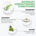 Rosemary Strengthening Conditioner with Biotin - 10.56 fl.oz - Hydrating Deep Conditioner for Dry, Damaged Hair - Promotes Growth & Scalp Health - Buy Online on SooperMarket.com