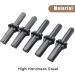 FLK Tech 5 SET 5/8 Plug Wedges and Feather Shims Concrete Rock Stone Splitter Hand Tools 16mm - Buy Online on SooperMarket.com