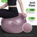 Trideer Nature Themed Exercise Ball for Workout, Stability, Balance, Physical Therapy & Pregnancy - Rosy Morning Glow | 23-26 inches - Buy Online on SooperMarket.com