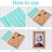 Wisebom Nail Display Stand and Glue Putty 10 Pieces Magnetic Nail Tips Exercise Holder 192 Pieces Adhesive Clay Reusable Acrylic Nails Art Practice Stands for DIY Manicure (Aurora Colour) Aurora Color - Buy Online on SooperMarket.com
