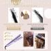 Vlasy 16 Inch Clip in Hair Extensions Human Hair T14/60+T14/60# - Seamless Natural Thick Weft Human Hair Extensions for Women - 7 Pieces (80g) - Buy Online on SooperMarket.com