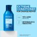 Redken Extreme Conditioner | Repairs & Strengthens Damaged Hair | Adds Flexibility | 66% More | 500ml - Buy Online on SooperMarket.com