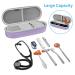 Hard Travel Stethoscope Case for 3M Littmann Classic III, Cardiology IV, MDF Acoustica - Purple - Buy Online on SooperMarket.com