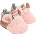 TMEOG Baby Booties Slippers - Infant Boots for Boys and Girls 6-12 Months - F Pink Sheep | Winter Sock Crib Shoes for Newborns | First Walking Shoes 0-18 Months - Buy Online on SooperMarket.com