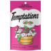TEMPTATIONS Classic Crunchy and Soft Cat Treats, Blissful Catnip, Multiple Sizes 3 Ounce (Pack of 12)