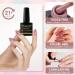 Shining She Gel Nail Polishes Set - 10 Colors Nude Pink White Champagne Brown Glitter Gold - Soak-Off UV/LED - 8ML Nude Brown Gift Set for Nail Art Salon & Home DIY - Buy Online on SooperMarket.com