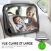 Vinabo Baby Car Mirror | Frost-Proof & 360 Adjustable | Essential Rear Seat Safety for All Headrests - Buy Online on SooperMarket.com