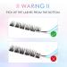 LANKIZ DIY Wispy Lash Clusters Individual Extensions 120 Clusters C+ D Mix Curl - Soft Lightweight 10-16mm Wide Band Mix Style Cluster Lashes | Home Use - Buy Online on SooperMarket.com