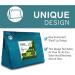 FriEQ 12-Pack Bamboo Charcoal Air Purifying Bags | Odor Absorber for Car, Home, Closet | Lasts 365+ Days | 4x200g 8x50g | Blue-Green - Buy Online on SooperMarket.com