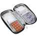 Kadimendium Insulin Cold Storage Bag - Waterproof Eco-Friendly Cool Bag for Patient Care (Black Red Flower) - Buy Online on SooperMarket.com