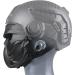Alien Airsoft Mask Full Face Tactical for Hunting, CS Game, Halloween - Black Gray Lens - Buy Online on SooperMarket.com