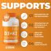 New Max Strength Vegan D3 + K2 | Bonus Size 160 Capsules | Immune Bone & Heart Health Supplement | Essential Vitamins for the Maintenance of Good Health | Canadian Made Quality Assured - Buy Online on SooperMarket.com