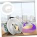 STOBOK Silicone Mold Tool Tray Jewelry Tray Resin Casting Molds Silica Moon Shaped Mold Supplies Self Made White 13.5X12CM - Buy Online on SooperMarket.com