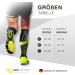 Buy Diasports Runstars Compression Socks for Sports Running Marathon & Triathlon | Premium Even Compression & Reinforced Heel | Black L for Men & Women - Buy Online on SooperMarket.com