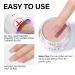 AILLSA Dip Powder - Translucent Jelly Nude Salmon Pink Nail Dipping Powder for DIY Manicure | Easy to Use Perfect Christmas Gift (1 Oz - Buy Online on SooperMarket.com