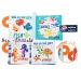 Soft Cloth Crinkle Books for Babies 0-12 Months - High Contrast Baby Toys Gift Set - Buy Online on SooperMarket.com
