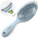 marQus Detangle Hair Brush - Ultra-soft Bristles for Men & Women - Tangle-Free Hair, Wet & Dry Use - 1pcs Arctic Brush - Buy Online on SooperMarket.com