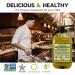 Salute Sante! Cold Pressed Grapeseed Oil - High Temperature Cooking & Healthy Salad Dressing Oil - Non-GMO, Kosher, Vegan - 5L/170oz - Buy Online on SooperMarket.com