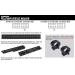 Monstrum Precision 34mm Scope Rings with Integrated Level Bubble - Medium Height 1.00 - Buy Online on SooperMarket.com