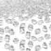 LYFJXX Vase Fillers, Fake Ice Cubes, 1000 Pcs Acrylic Vase Fillers for Centerpieces, 11*14 mm Crushed Ice Crystals Clear Rocks Fake Diamonds Clear Acrylic Gems for Wedding Decor Photography Props , 11*14mm-1000pcs