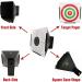 Atflbox 6.7 Inch BB Gun Trap with 20pcs Paper Targets - Airsoft Pellet Rifle Shooting Target and Bullet Catcher - Buy Online on SooperMarket.com