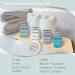 Terra Pure White Tea and Coconut Hotel Toiletries Bulk Set - 1-Shoppe All-In-Kit for Hotels | Travel Size 1oz Shampoo, Conditioner, Body Wash, Lotion & 1.25oz Bar Soap - 150 Pieces - Buy Online on SooperMarket.com