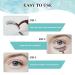 Sisily 3D Artificial Eyelashes with Glue - 10 Pairs Reusable Handmade Multipack | Course Black C-10 - Buy Online on SooperMarket.com
