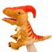 lilizzhoumax Simulation Parasaurolophus Hand Puppet Plush Toy Stuffed Animal Plush Dinosaur Cute Role-Playing Child Interactive Early Education Toys Home Decoration Gift for Kids
