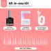 Modelones Gel X Nail Kit with 4-in-1 Nail Glue Gel, 500pcs Half Matte Coffin Nails, and UV LED Nail Lamp - Valentine's Day Gift for Women - Buy Online on SooperMarket.com