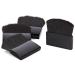 Small Square Powder / Blush Compact Brush - 4 Pieces