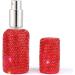 TROONZ Rhinestone Perfume Travel Refillable Bottle | 30ml Portable Spray Atomizer Bottle | Travel Reusable Bottle Container Empty Perfume Spray Bottle For Travel - Buy Online on SooperMarket.com