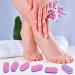 Lusofie 40Pcs Mini Nail Buffer Blocks Grit Sponge for Natural Nails - Pink - Buy Online on SooperMarket.com