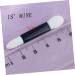 FOYTOKI 50pcs Women Eyeshadow Brush Beauty Sponge Double Sided Eyeshadow Brush Foam White Miss Oval Lipstick - Buy Online on SooperMarket.com