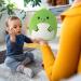 Dinosaur Stuffed Animal Plush Pillow - Cute Hugging Toy for Kids | Perfect Birthday or Valentine's Day Gift - Buy Online on SooperMarket.com