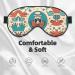 Handcrafted Father's Day Soft Sleep Eye Mask | Breathable Travel Eye Patch for Women - Perfect Relaxation Gift - Buy Online on SooperMarket.com